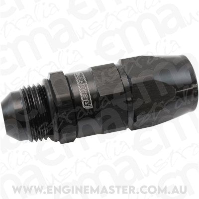 Aeroflow Performance Products AF580-08-08DBLK Male -8AN to -8AN Teflon Hose