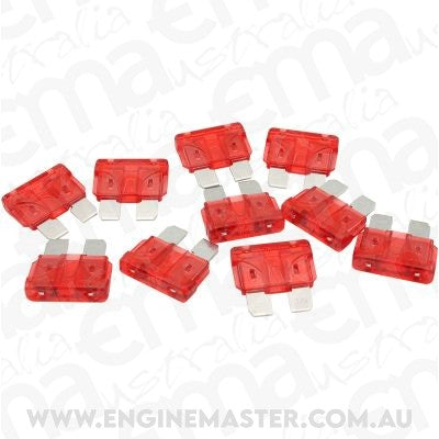 Aeroflow AF49-4007 10 AMP STANDARD BLADE FUSE