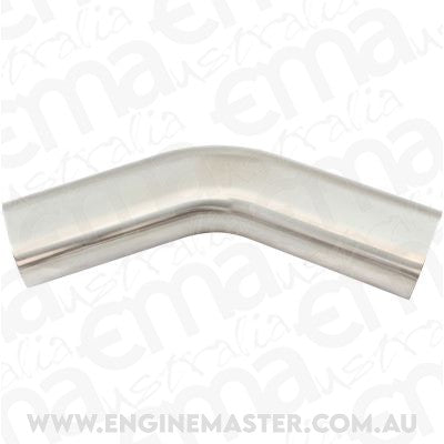 Aeroflow AF9402-3000 3" 45 Degree Oval Exhaust Tube304 S/Steel 150mm Leg Pipe