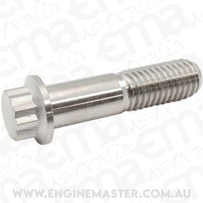 Aeroflow AF3519-2000 1/2" UNC Titanium Bolt 2.00"