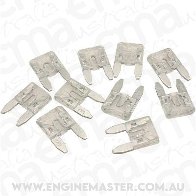 Aeroflow AF49-4021 25 AMP MINI BLADE FUSE CLEAR