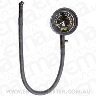 Aeroflow AF98-2161 Tyre Pressure Gauge 0-15 Psi Tire 1.03 Bar Black ANalogue