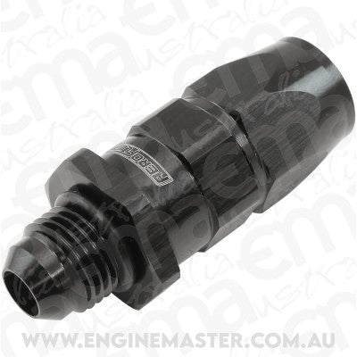 Aeroflow AF580-06-06DBLK Male -6AN to -6AN Teflon Hose