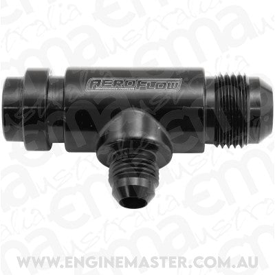Aeroflow AF64-4045BLK Ford Barra Water Pump Tee Pres