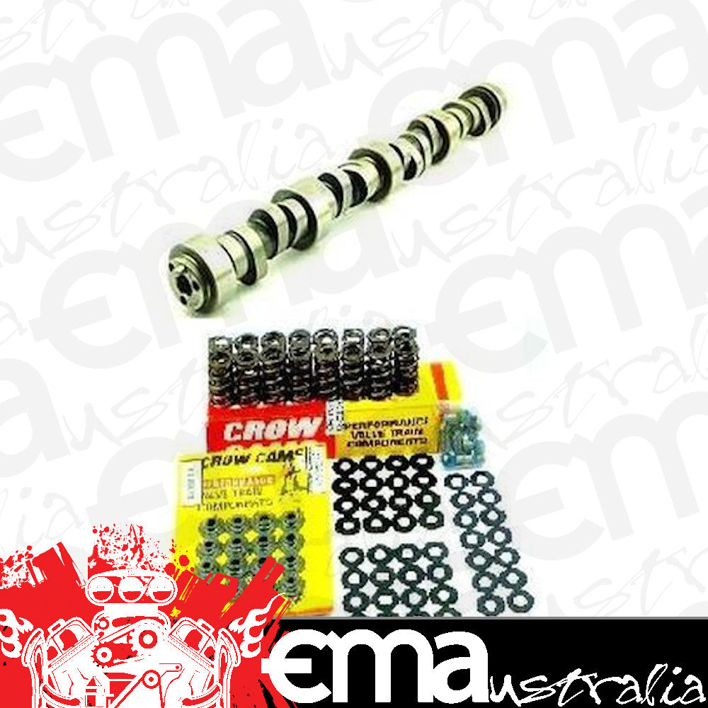 Crow Cams CROW-871232K 871232K Hyd Camshaft & Spring Kit 239/242@.50 Holden Ls1 3 Bolt