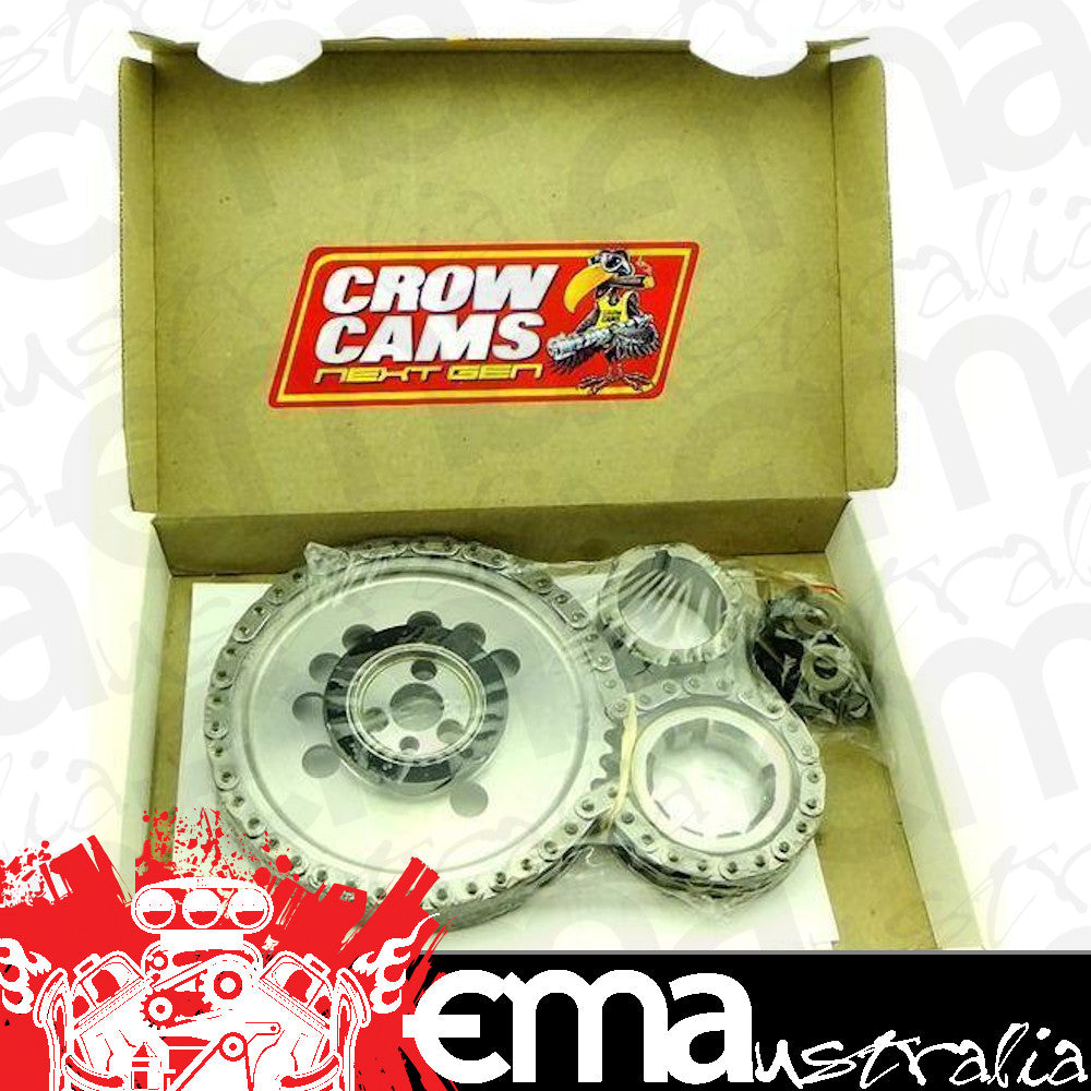 Chevy small block Gen III/IV 6.0L/6.2L/7.0L LS7, LS3 V8 Cs8Ls7 Chev Holden Double Row Timing Set Crow Cams CROW-CS8LS7
