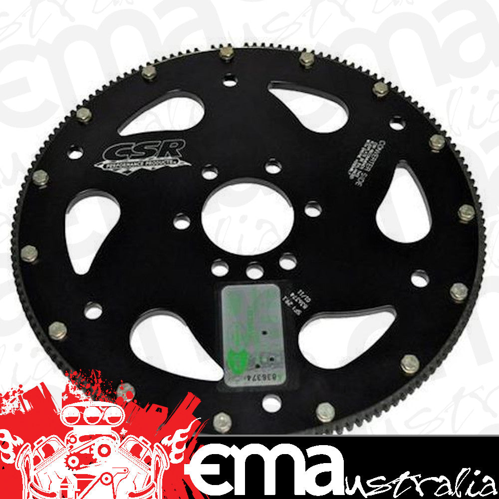 Suit Chevy Small Block 262-350 C.I.D. & Big Block Mark IV 396-454 C.I.D. Ring Gear Tooth Quantity: 168-tooth Aluminium Sfi Flexplate 168T Int Balance Sb/Bb 2 Pc Seal CSR