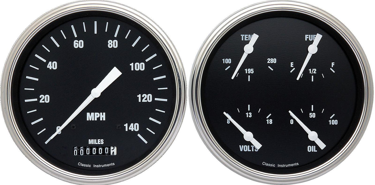 Classic Instruments CT47HR52 1947 - 53 Hot Rod Truck Gauge Package