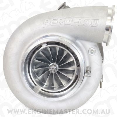 Aeroflow Performance AF8005-6025 BOOSTED 106112 V-Band 1.25 Turbocharger 3000HP, Natural Cast Finish