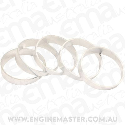 Aeroflow AF8689-225 Aluminium 2.25" Pie Cuts Sold as a Pack of 5 to make a 45° Bend, 1/16" Wall Thickness and 1D Radius