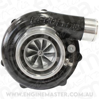 Aeroflow AF8005-3057BLK BOOSTED 6255 1.01 Turbocharger 900HP Hi Temp Black Finish External Wastegate V-Band Inlet & Exhaust Flanges