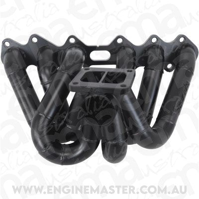 Aeroflow Performance AF8277-1000 for Toyota 2JZ T4 Turbo Manifold Suits High Mount GT35-GT42 Turbo with 50mm External Wastegate Flange
