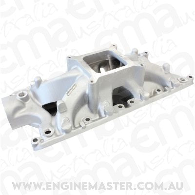 Aeroflow AF6000-2002 SBF HI RISE INTAKE MANIFOLD SINGLE PLANE FORD 302 NATURAL
