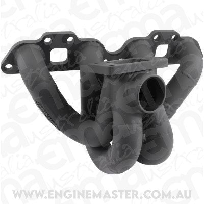 Aeroflow AF8245-7000 for Nissan SR20 T3 Turbo Manifold Suits High Mount GT30-GT35 Turbo, with 45mm External Wastegate Flange