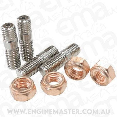 Aeroflow AF8059-1004 Turbo Stainless Steel Hex Stud Kit M10 x 1.25mm (5 Pack)