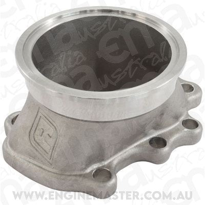 Aeroflow Performance Products AF8055-1011 Turbo V-Band Adpater Convert for Nissan T25/T28 5-Bolt Flange to 3" V-Band