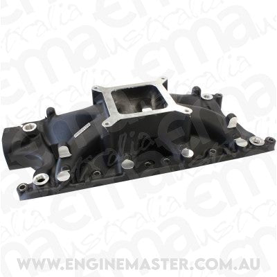 Aeroflow AF6200-2002 SBF HI RISE INTAKE MANIFOLD SINGLE PLANE FORD 302 BLACK