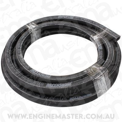 Aeroflow AF500-12-6MBLK BLACK PUSH LOCK HOSE -12 3/4"6M RUBBER 19mm ID 25.4mm OD