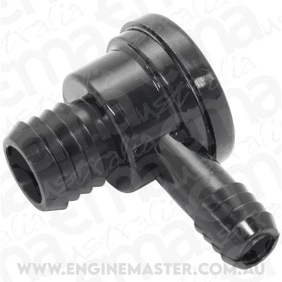 Aeroflow Performance Products AF300-109 Brake Booster Check Valve Black Finish 3/8" Barb