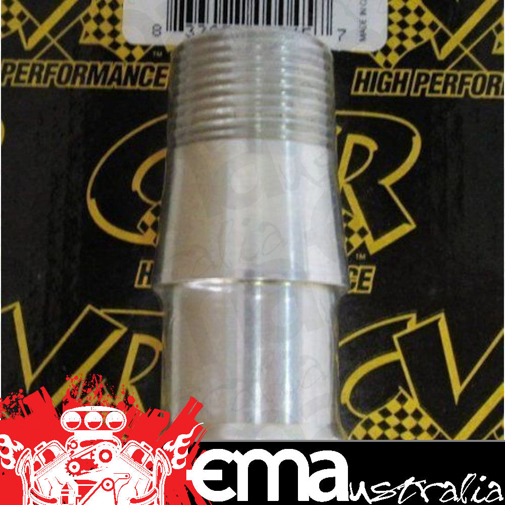 CVR CVR6175CL Water Pump Inlet Fitting 1" NPT Male to 1.75" Hose 3.15" Long