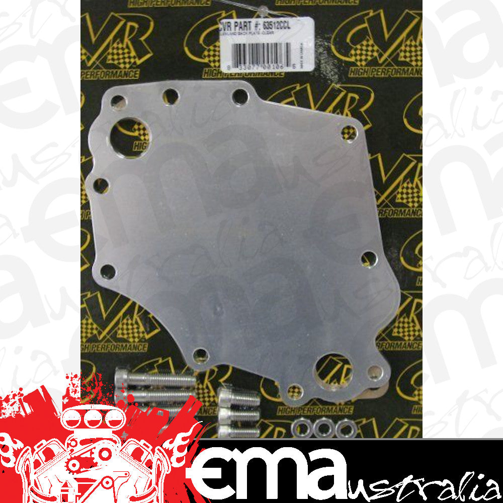 CVR CVR63512CCL Ford Cleveland V8 Electric Water Pump Backing Plate Polished