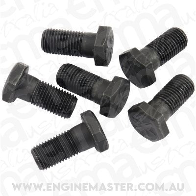 Aeroflow Performance Products AF37-1300 7/16-20" Flywheel Bolts 1" UHL Hex Head Pack of 6