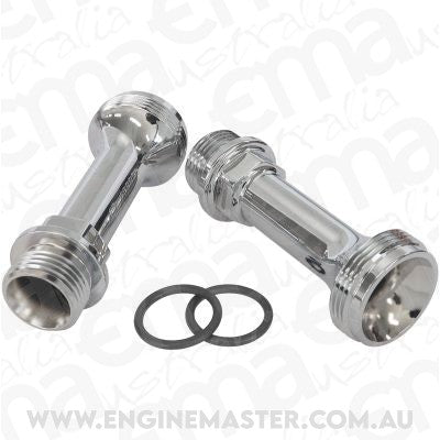 Aeroflow AF59-2136C Replacement Billet Adjustable Fuel Log Legs Suit Adjustable Fuel Log (AF64-2037), -8ORB for Holley Carburettors