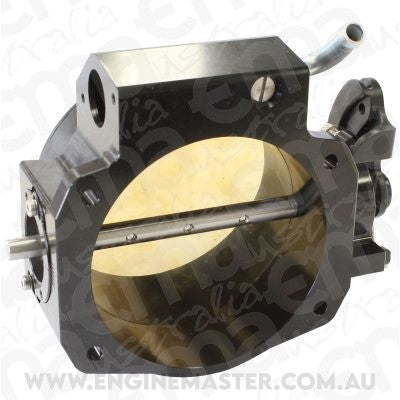 Aeroflow Performance AF64-2270BLK Billet 105mm Throttle Body - Black Finish Suit GM LS Series. Uses Standard Idle & TPS