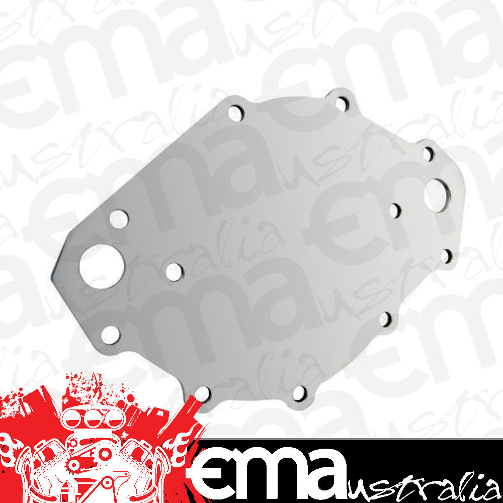 Ford Big Block 385 Series 429-460 CI BB Water Pump Backing Plate Clear Anodized CVR CVR65602CL