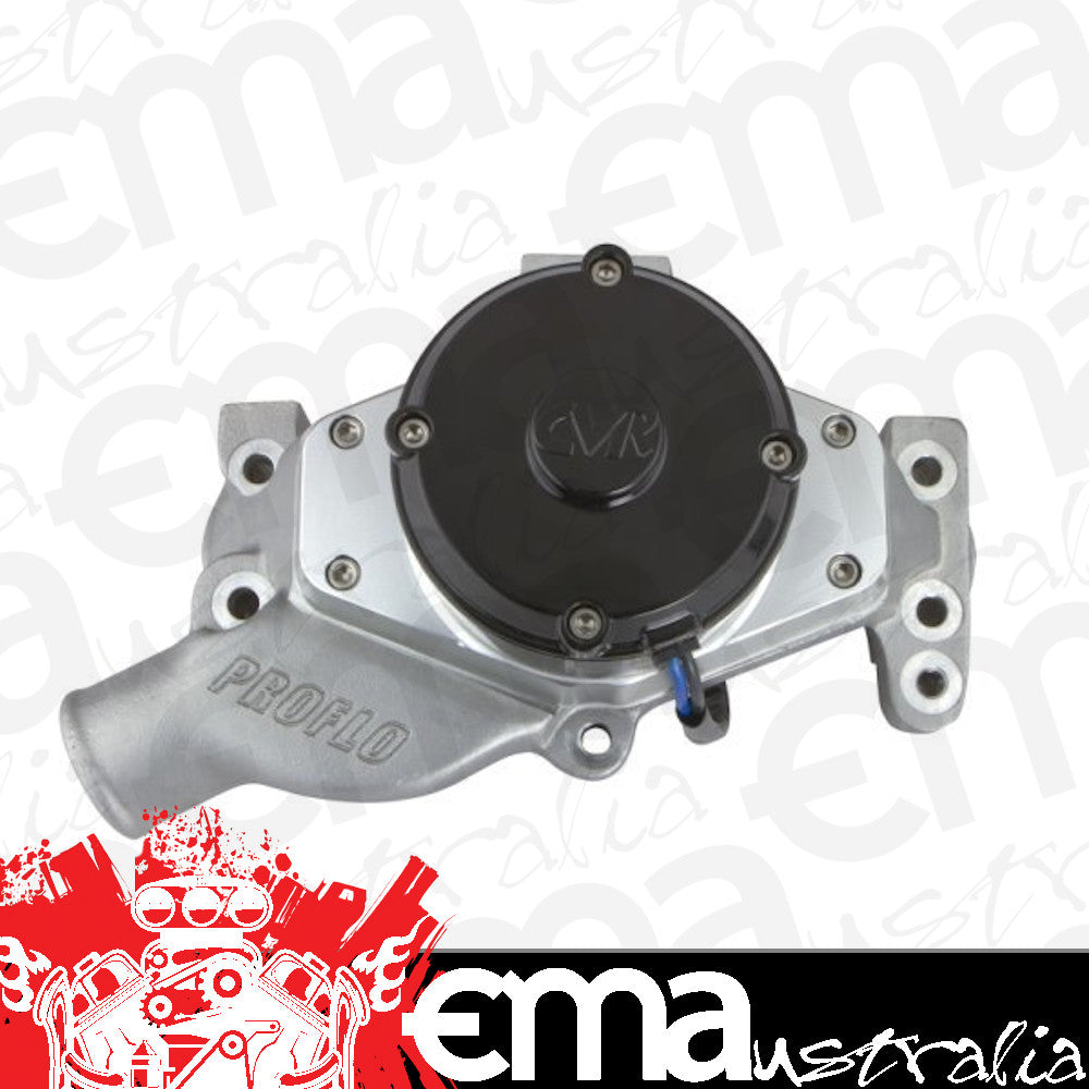 CVR CVR7550 Chev SB Cast Proflo Maximum Electric Water Pump - 55 GPM Clear