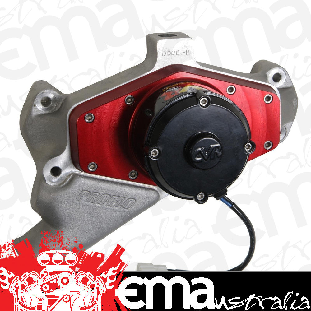 CVR CVR7554R Chev BB Red Cast Proflo Maximum Electric Water Pump 60gpm