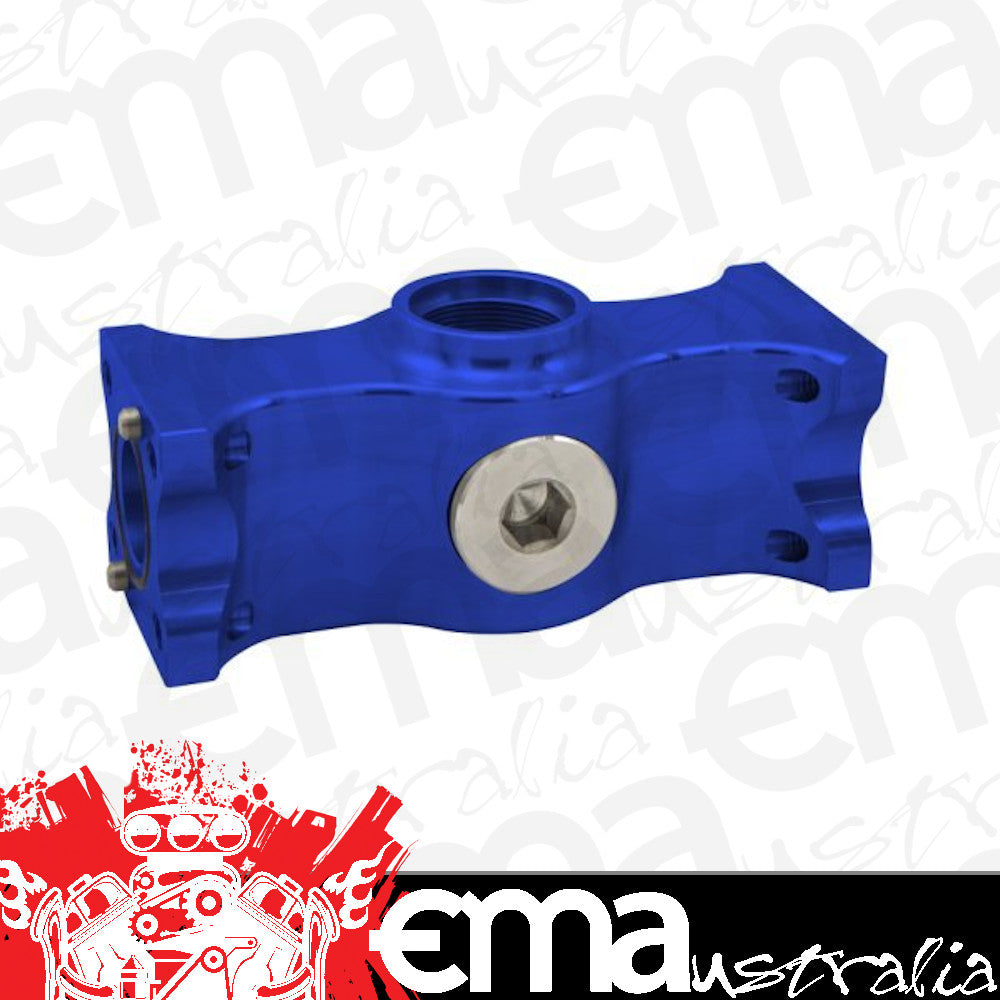 CVR CVR8001BL Universal Manifold Blue Anodised Finish