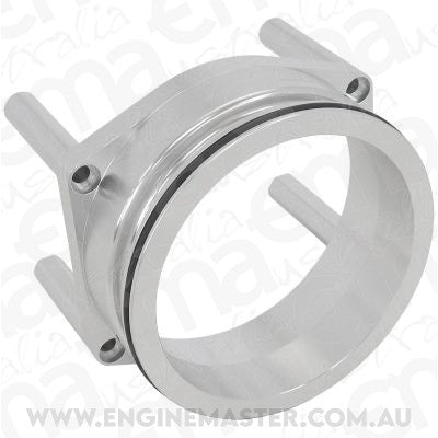 Aeroflow Performance AF64-2272 95mm Throttle Body Intercooler Adapter - Silver Finish Suit AF64-2272 and AF64-2272BLK Throttle Body