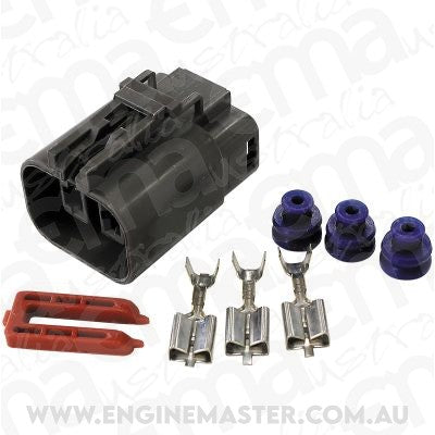 Aeroflow Performance Products AF49-1700 2-Pin Alternator Plug Fits Most Mitsubishi & Hitachi Brand Alternators
