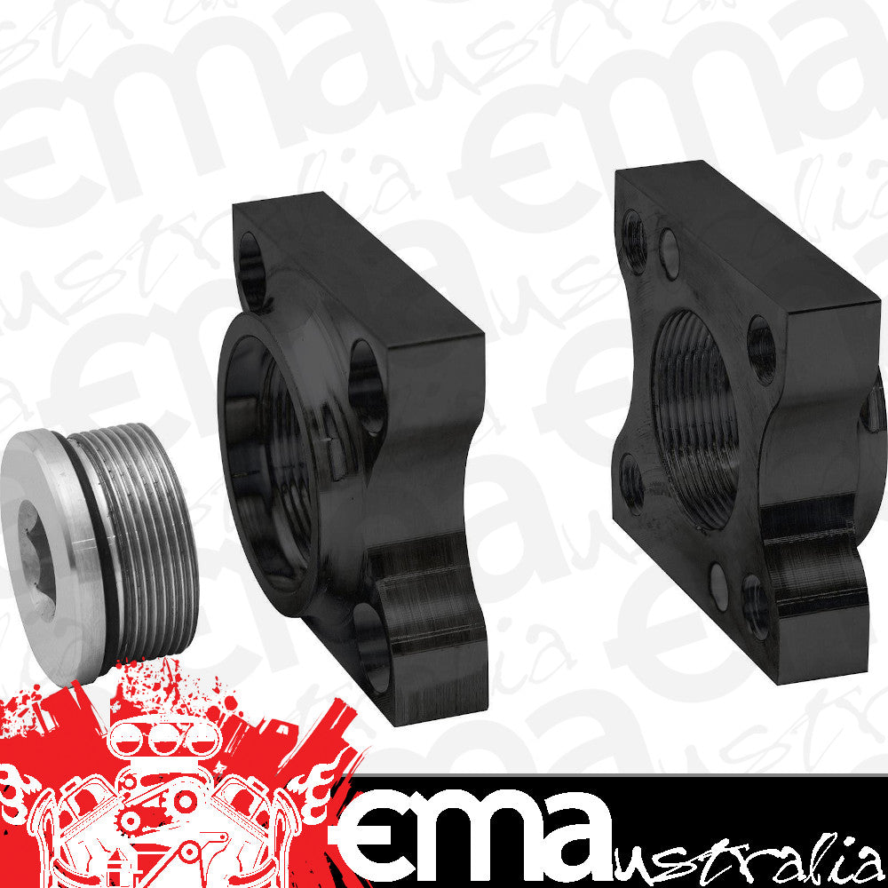 CVR CVR8002BK Remote Flange Kit Proflo Extreme Water Pump 1-1/4"-20 Black