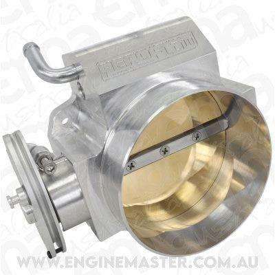 Aeroflow Performance AF64-2270 Billet 105mm Throttle Body - Polished Finish Suit GM LS Series. Uses Standard Idle & TPS