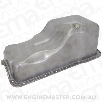 Aeroflow Performance Products AF82-9532 Ford 351 Windsor Standard Replacement Oil Pan Raw Finish Suit Small Block Ford 351 Windsor Front Sump 5.8L Capacity