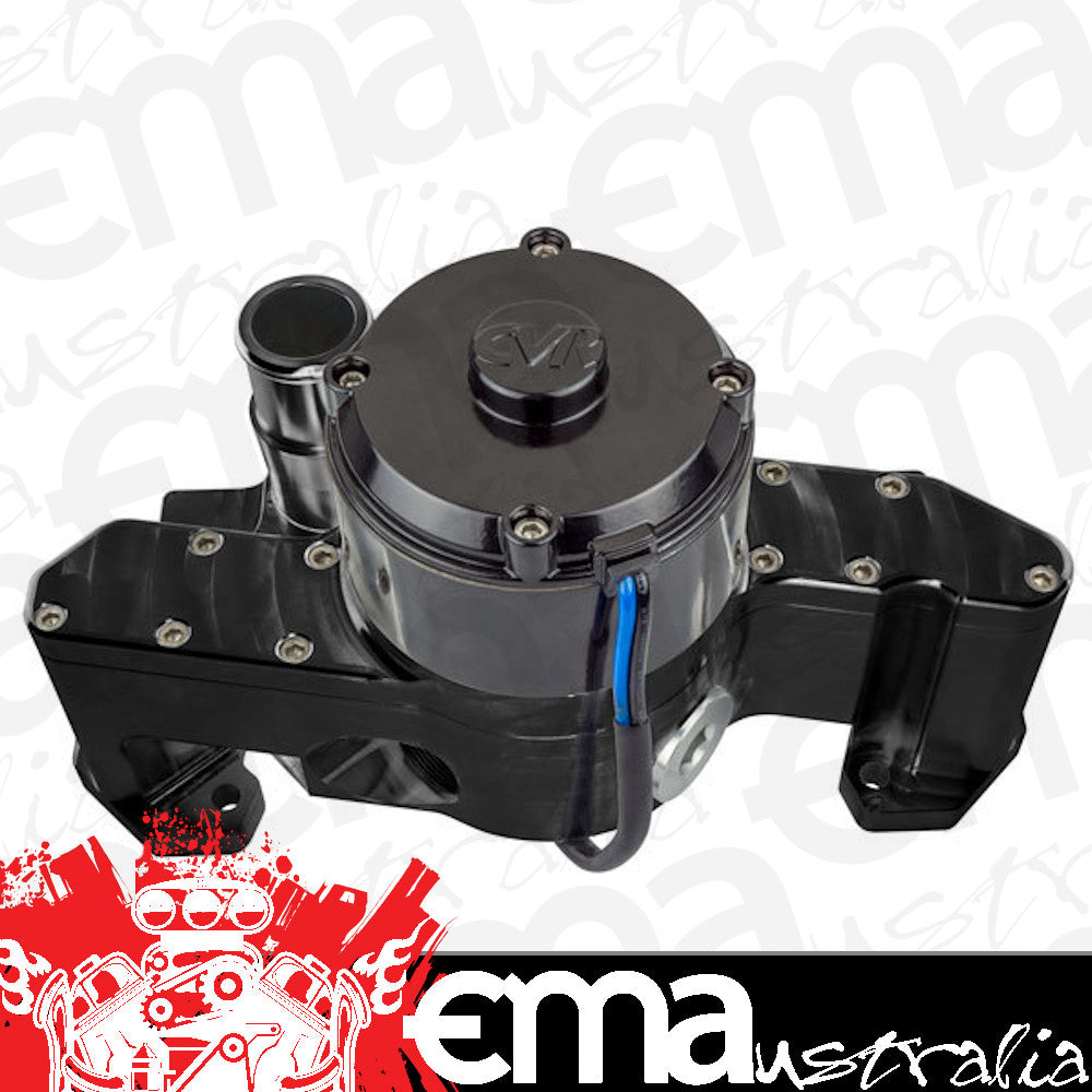 CVR CVR8400BK Chev LS Proflo Extreme 55 GPM Electric Water Pump Black Anodised