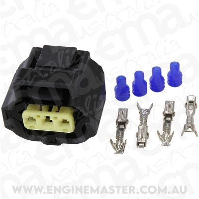 Aeroflow Performance Products AF49-1701 3-Pin Alternator Plug Fits Ford Falcon BF & FG 'Barra'