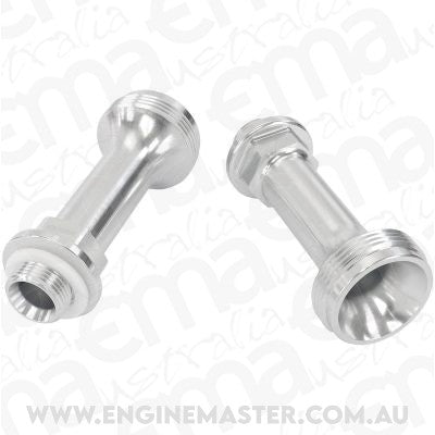 AF59-2138S Aeroflow Replacement Billet Adjustable Fuel Log Legs Suit Adjustable Fuel Log (AF64-2037) 9/16-24" for BG Demon Carburettors, Silver Finish