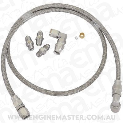 Aeroflow Performance AF30-1011 Universal -4AN Turbo Oil Line Kit