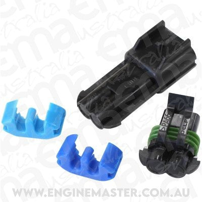 Aeroflow AF49-1557 Delphi walbro Ti blank off plug female & male connector