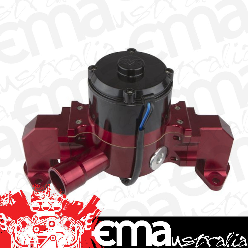 CVR CVR8554R 8554 Chev BB Proflo Extreme 55 GPM Electric Water Pump Red Anodised