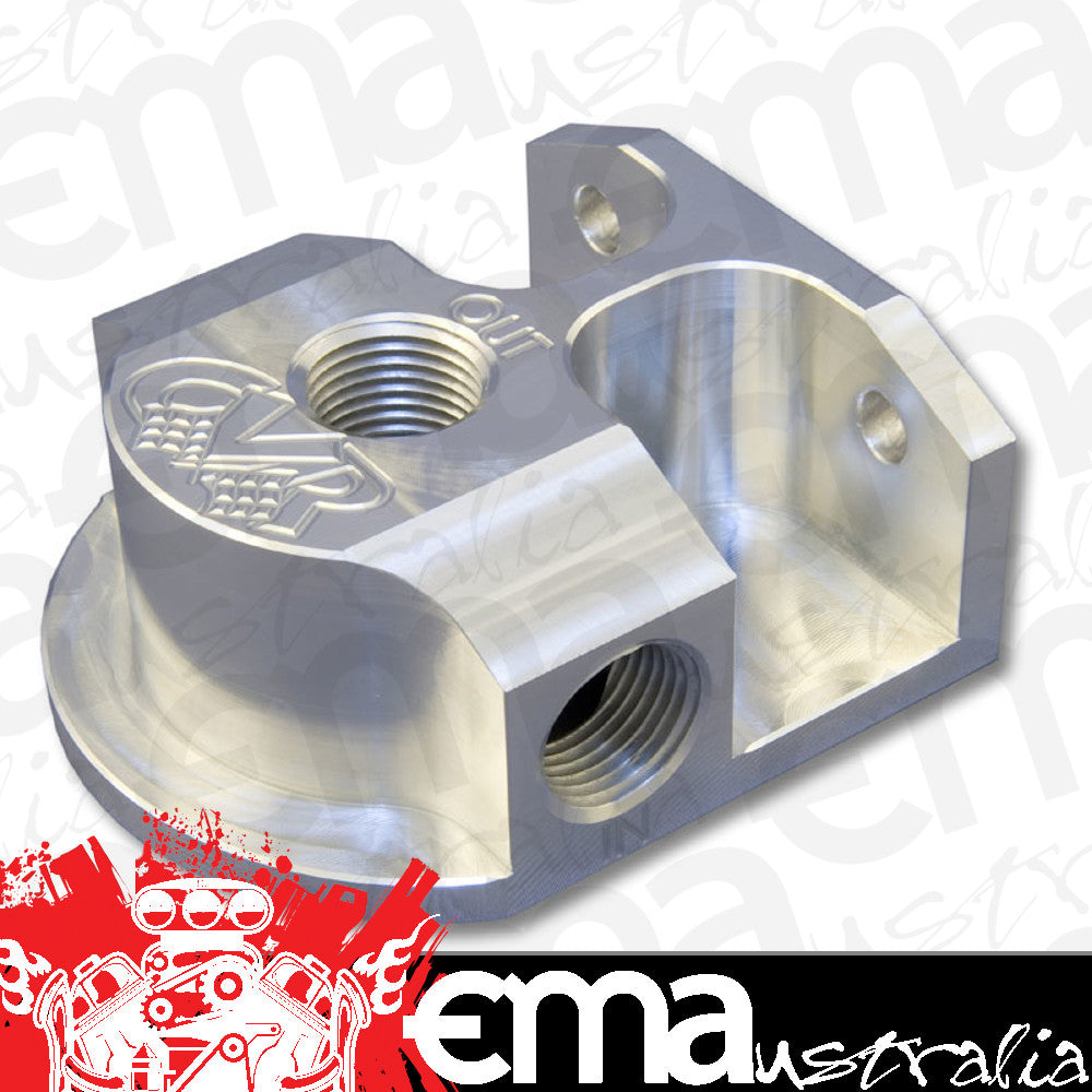 CVR CVROFM61 Universal Remote Oil Filter Mount Billet Aluminium