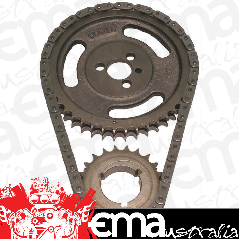 Cloyes CY9-3100-5 TRUE ROLLER DOUBLE ROW TIMING SET suit CHEV SB .005" U/ SIZE