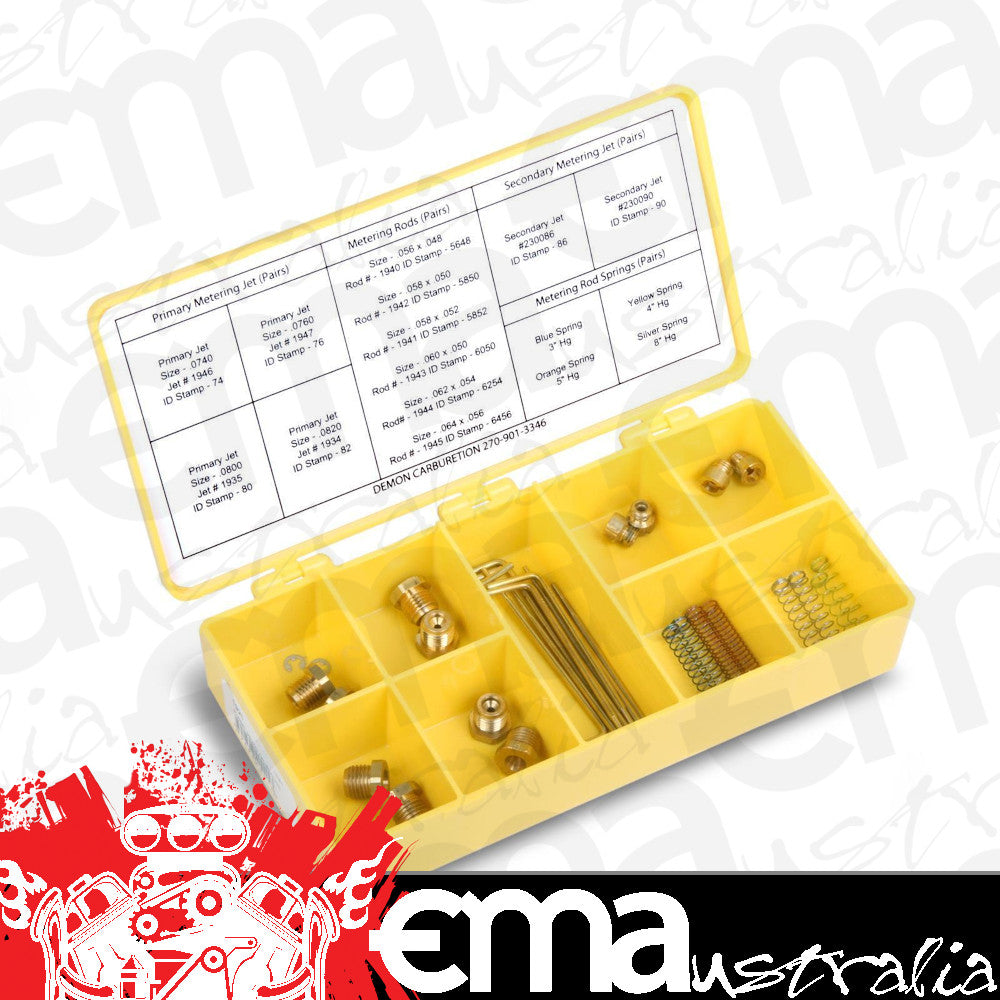 Suit Street Demon 1900 1901 1901BLK 625cfm Carburetors Carburetor Calibration Kit Carburetor Demon D1921