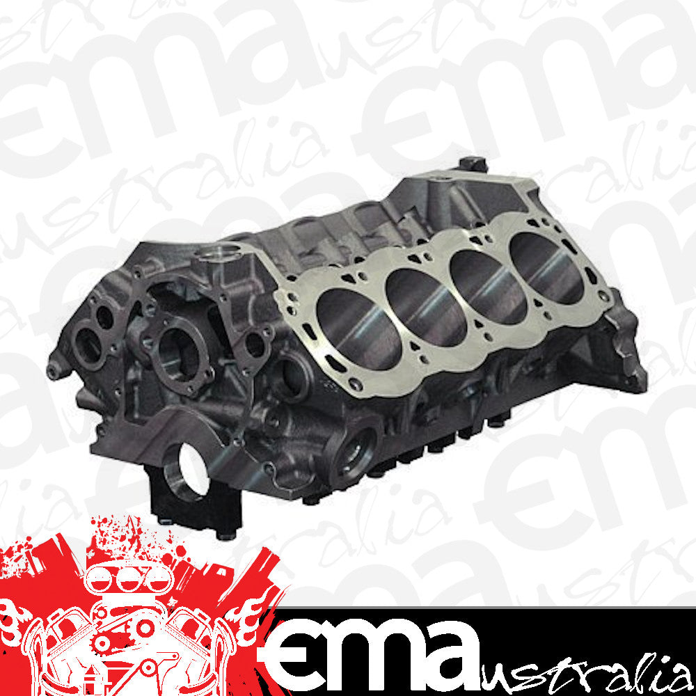 DART DA31365135 SHP Cast Iron Ford 351W Engine Block w/ 4-Bolt Steel Caps 4.000" Bore 9.500" Deck Cleveland Mains