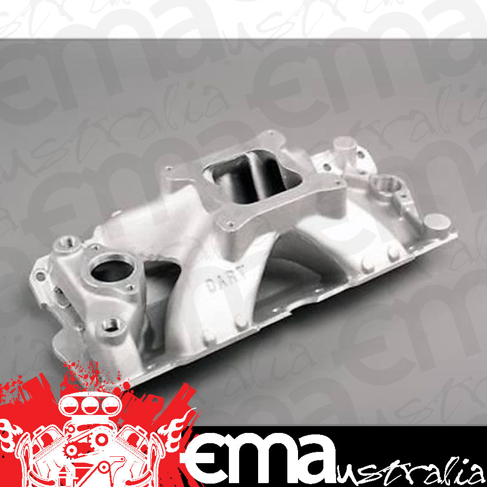 DART DA42411000 Clearance - Dar42411000 Chev SB 265-400 Single Plane Intake Manifold Square Bore