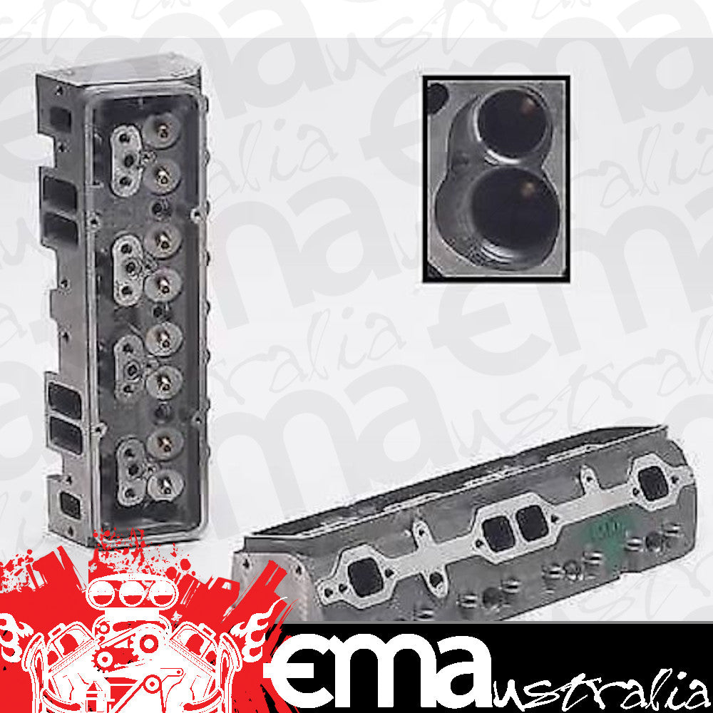 DART DACH10110010 180cc Iron Eagle Cast Iron Bare Cylinder Heads Chev SB Ch10110010