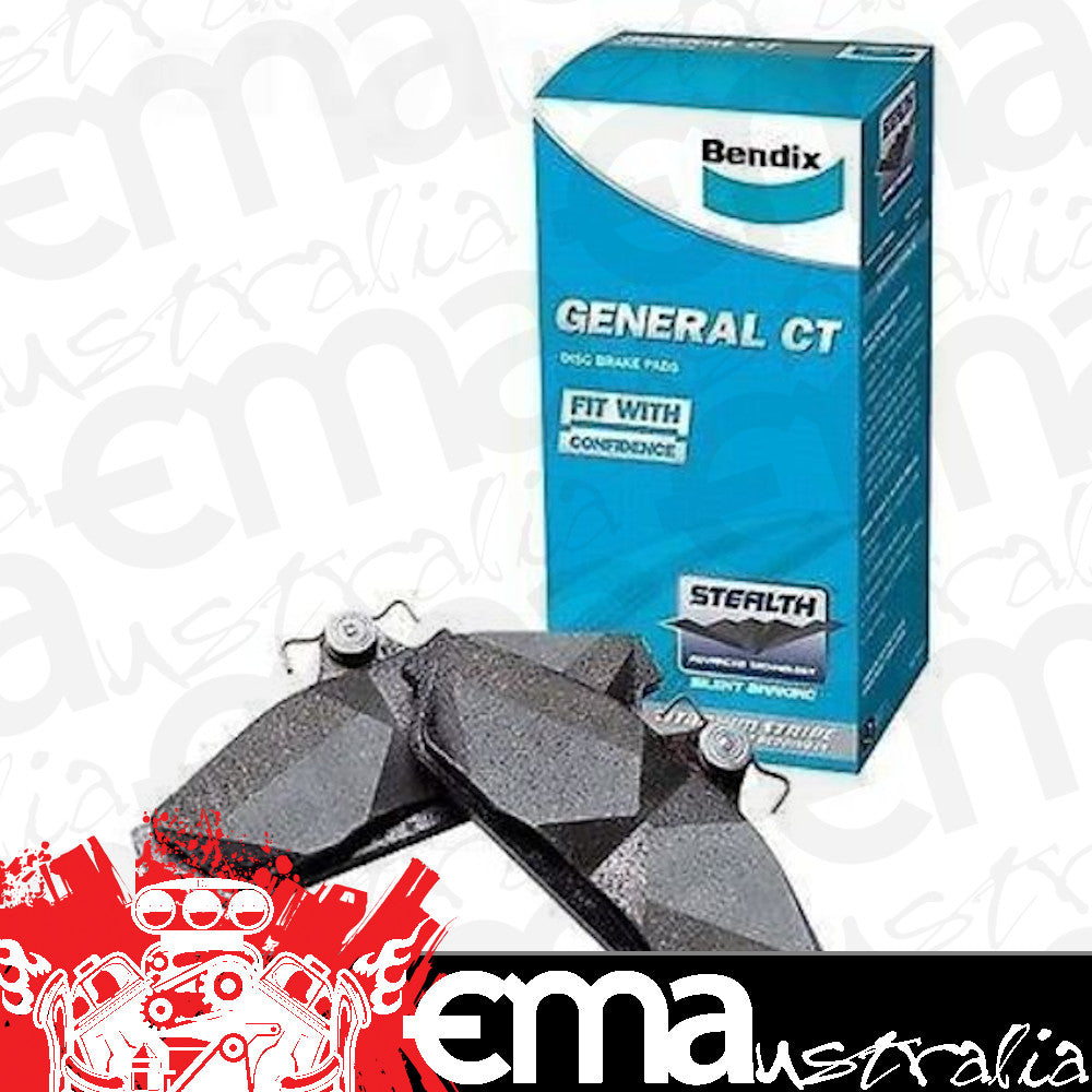 Bendix Brakes DB1765CT Gct Front Brake Pads For Commodore Ve Sep 2006 - Now